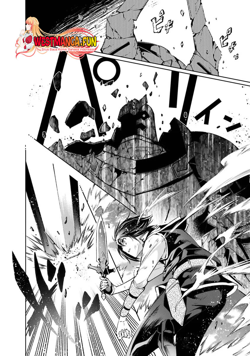 Kamigami ni Sodaterare Shimo no, Saikyou to Naru chapter 48